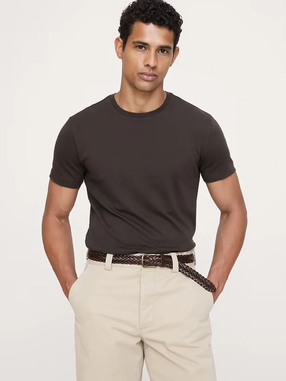 Banana Republic Men's Luxury Touch Crew Neck Tees